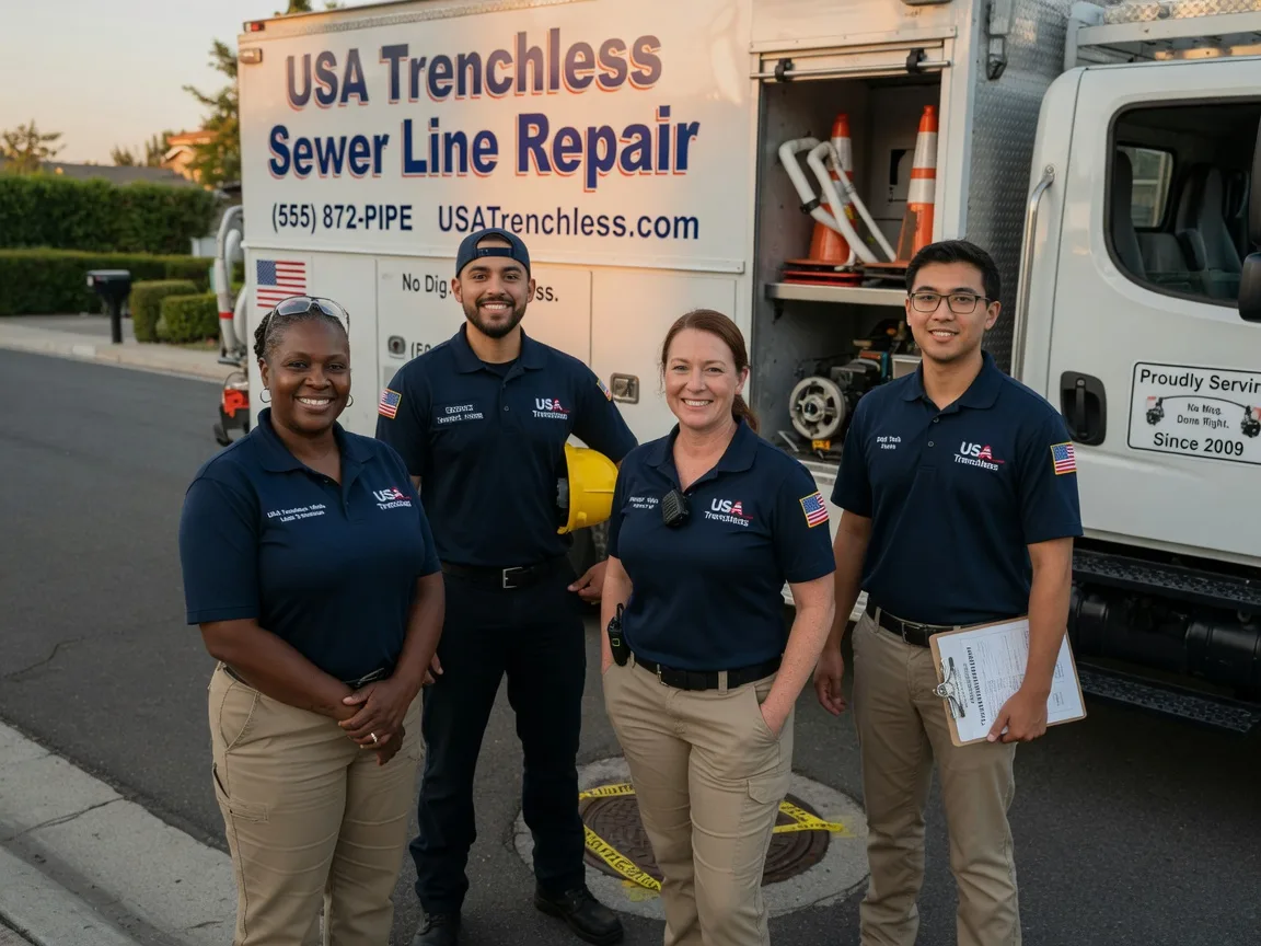 Sewer Line Repair company in Hiltons, VA